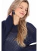 Usha Women Sweater in navy