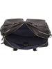 Bugatti Woven Aktentasche Leder 48 cm schwarz