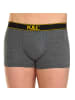 Kisses and Love 2er-Set: Boxershorts in Gray