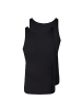 Skiny Unterhemd 2er Pack in Schwarz