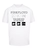 F4NT4STIC Heavy Oversize T-Shirt Pink Floyd Pyramids Rock Metal Musik Band in weiß