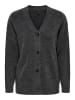 ONLY Strickjacke in Dark Grey Melange