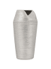 Beliani Dekovase APAMEA in Silber - (W) 17 x (H) 33 x (L) 17 cm