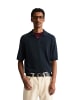 Marc O'Polo DENIM Strick-Poloshirt relaxed in Peppercorn Grey