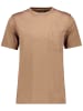 Ragman Softknit T-Shirt Rundhals in Braun