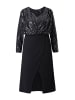 Ulla Popken Midikleid in schwarz