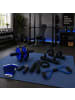 relaxdays 9-tlg. Fitness Set in Blau
