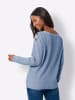 Heine Strickpullover in bleu-meliert