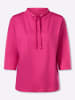 Sieh an! Sweatshirt in fuchsia