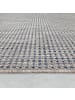 KADIMA DESIGN Outdoor Teppich Natur Balkon, Terrasse in Blau