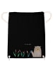 Mr. & Mrs. Panda Materialzug-Rucksack Otter Stein ohne Spruch in Schwarz