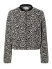 More & More stylisher Blouson, Leo-Muster in shiny jacquard