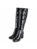 Tamaris Lackstiefel in schwarz