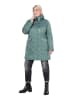 Ulla Popken Parka in grau grün