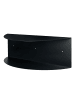 home24 Wandboard Beikou - halbrund in Schwarz