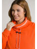 Ulla Popken Sweatshirt in mandarine