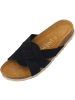 Palado Pantoletten Torna Premium Leather in Dunkelblau