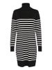 SAINT TROPEZ Kleid MilaSZ Fitted in Black Ice Stripe