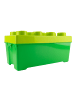 LEGO Aufbewahrungsbox Grün Mittelgroß 1x Stück - ab 3 Jahren in green