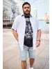 Men Plus Hemd in navy blau