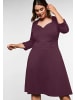 sheego by Joe Browns Cocktailkleid in burgund