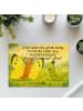 Mr. & Mrs. Panda Puzzle Raupe Schmetterling Design mit Spruch in Weiß