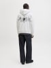 Jack & Jones Kapuzenpullover in White Melange