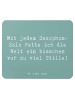Mr. & Mrs. Panda Mouse-Pad Spruch Saxophon Magie mit Spruch in Meeresbrise