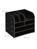 relaxdays Schreibtisch Organizer in Schwarz