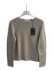 Marc O'Polo Pullover mit Boot-Ausschnitt in Linen Beige
