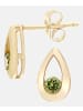 Diamant L'éternel Ohrhänger aus 375 Gelbgold mit Peridot