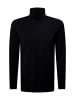 Pierre Cardin Langarmshirt in Schwarz