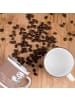 Mr. & Mrs. Panda Camping Emaille Tasse Junggesellinnenabschied E... in Braun Pastell
