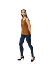 tectake Einfarbiges Damen Top, braun