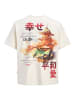JACK & JONES PLUS T-shirt in Antique White