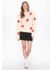 myMo Sweater in offwhite red