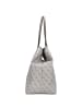 Guess Eco Victtoria - Shopper 2in1 L 40 cm (bone logo) in dark taupe logo