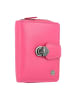 Greenburry Spongy Geldbörse Leder 9 cm in fuchsia