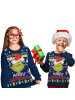 The Grinch The Grinch Weihnachtspullover Strick Pullover Ugly Christmas Sweater in blau