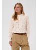 SAINT TROPEZ Langarm - Hemd PonyoSZ Gerade Passform in Ice Red Mon Amour