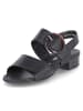 remonte Sandalen in Schwarz