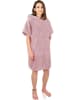 normani Surfer Poncho - Baumwoll Bademantel mit Kapuze in Rosa