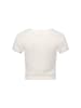 Zero  T-Shirt mit Struktur in Eggnog