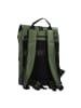 Greenburry Upcycled Tarpaulin Daypack 45 cm Laptopfach olive-black