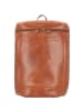 Buckle & Seam Siwa Rucksack Leder 47 cm Laptopfach in cognac