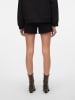 Vero Moda Jeans-Shorts in Black Denim