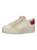 Paul Green Sneaker in Beige/Rot