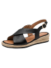 Tamaris WIDE FIT Sandalette in BLACK