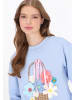 myMo Women Sweatshirt in light blue