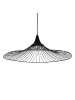 Beliani Pendelleuchten MAZARO in Schwarz - (W) 50 x (H) 125 x (L) 50 cm